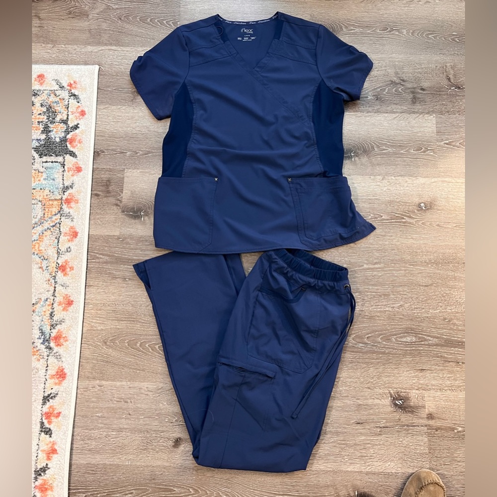 Navy Cherokee IFlex scrubs